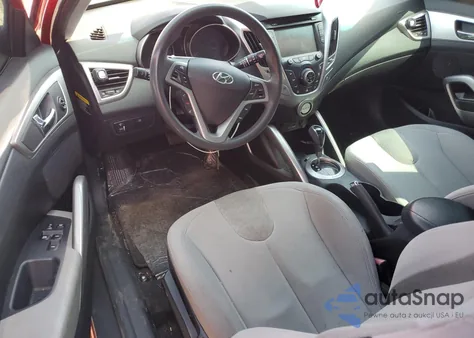 2012 Hyundai Veloster z USA, uszkodzony, nr VIN KMHTC6AD6CU042853